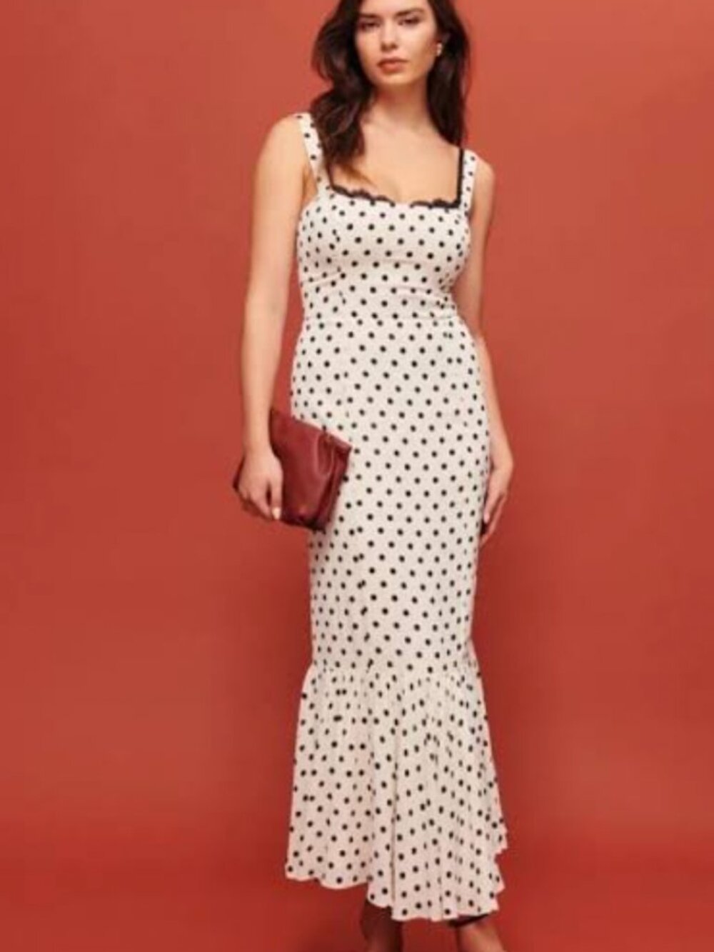 Reformation Irisa Midi Dress in Portofino size 6